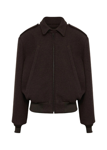Zip-up Bomber Jacket