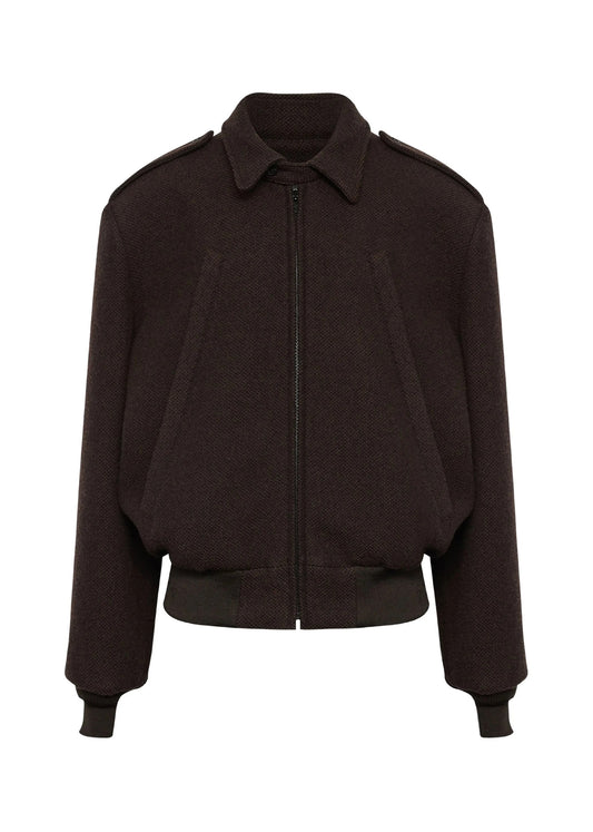 Zip-up Bomber Jacket
