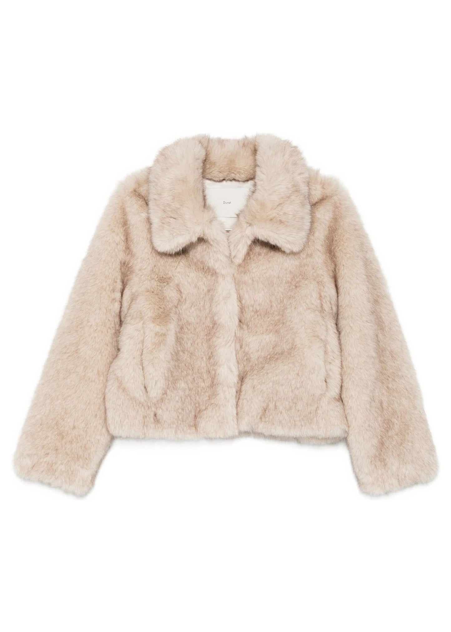 Cropped Vegan Faux Fur Jacket