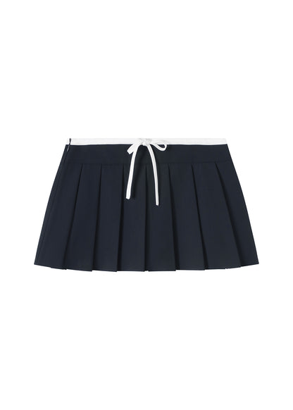 Layered Pleats Skirt