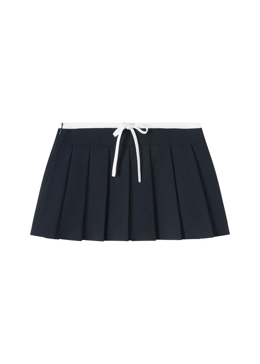 Layered Pleats Skirt