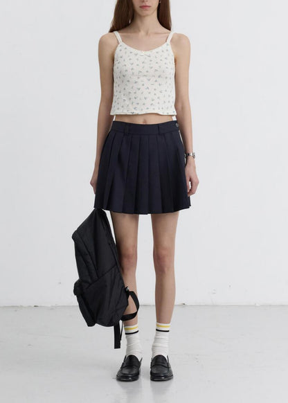Pointelle Sleeveless Top