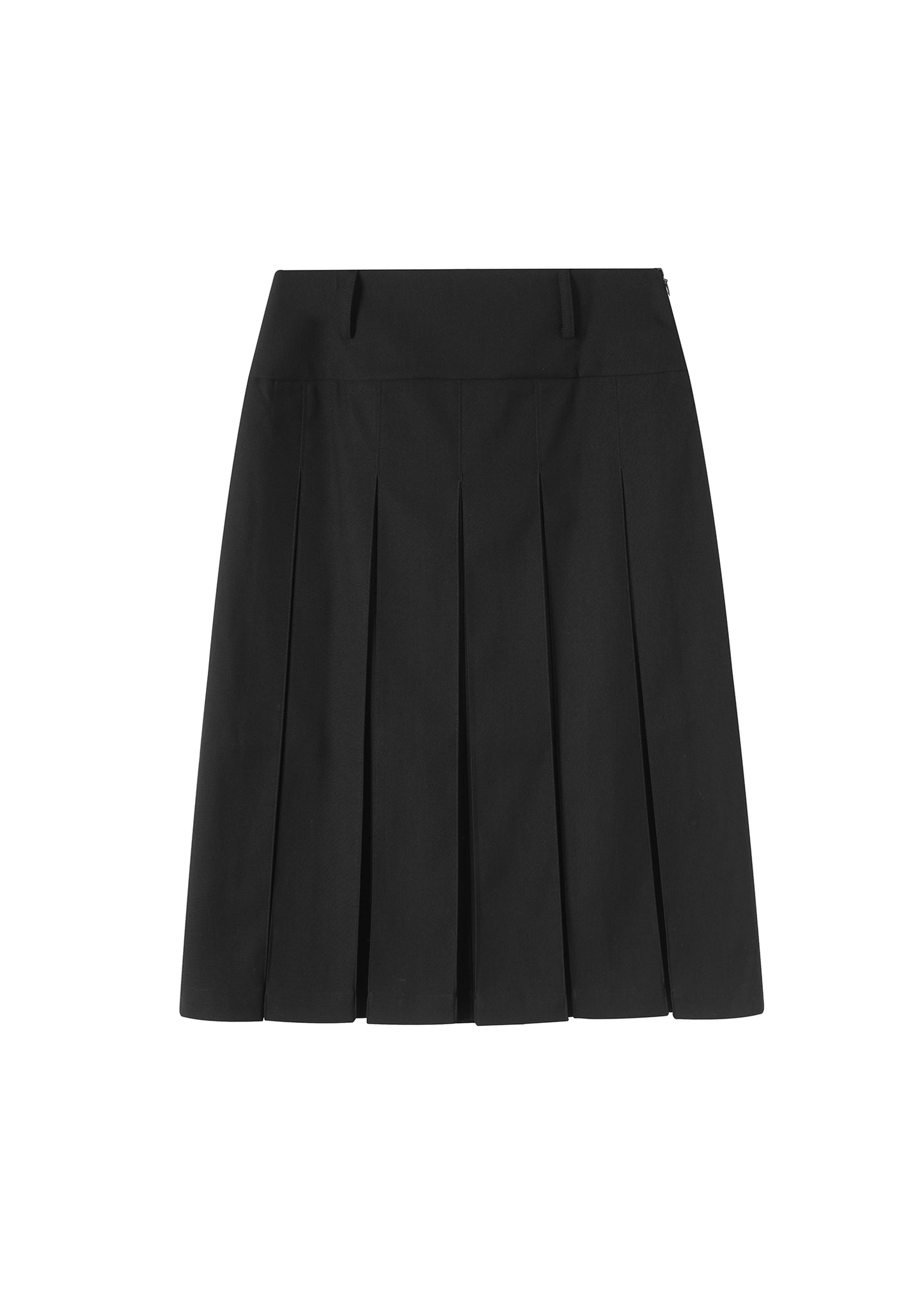 Pleated Knee Skirt