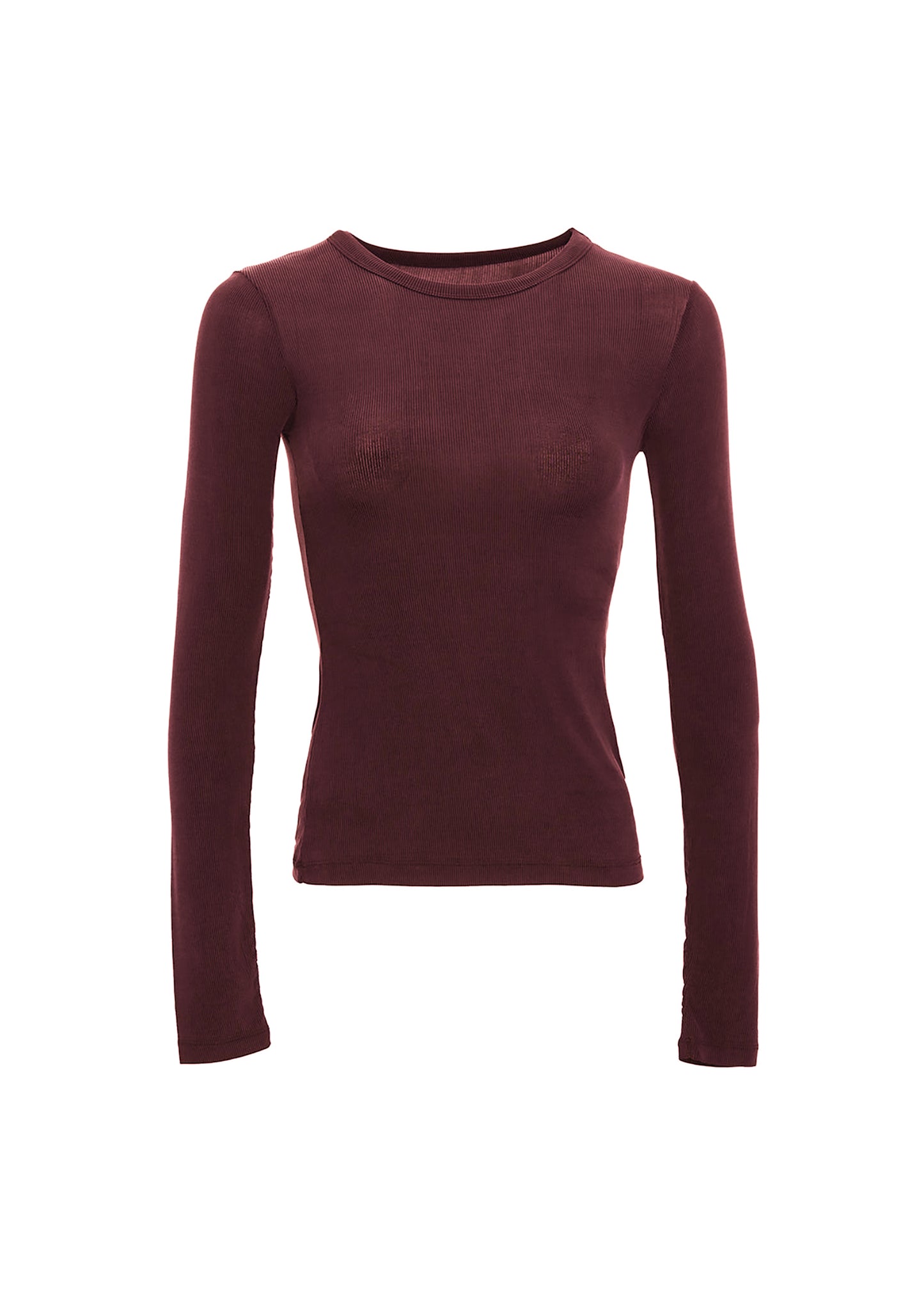 Long Sleeve Ribbed Top
