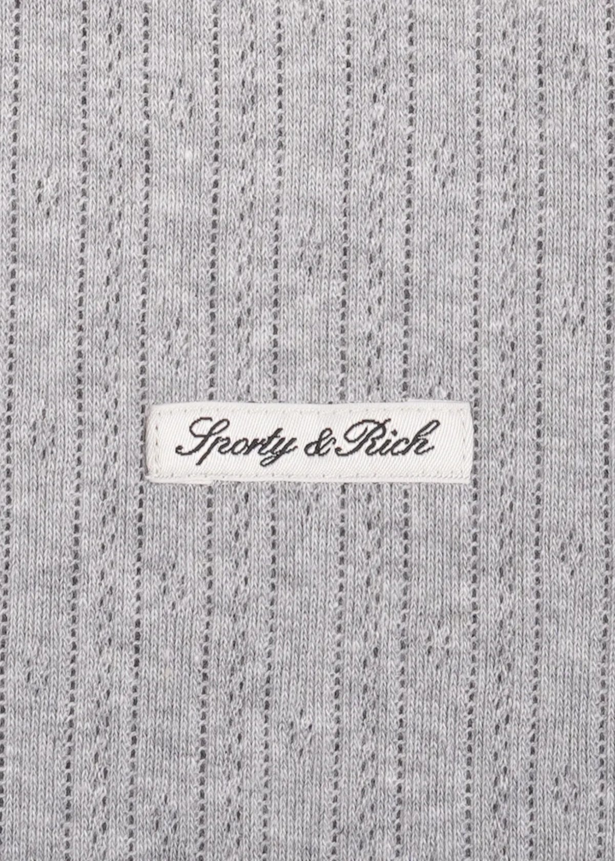 Signature Logo Pointelle Cardigan