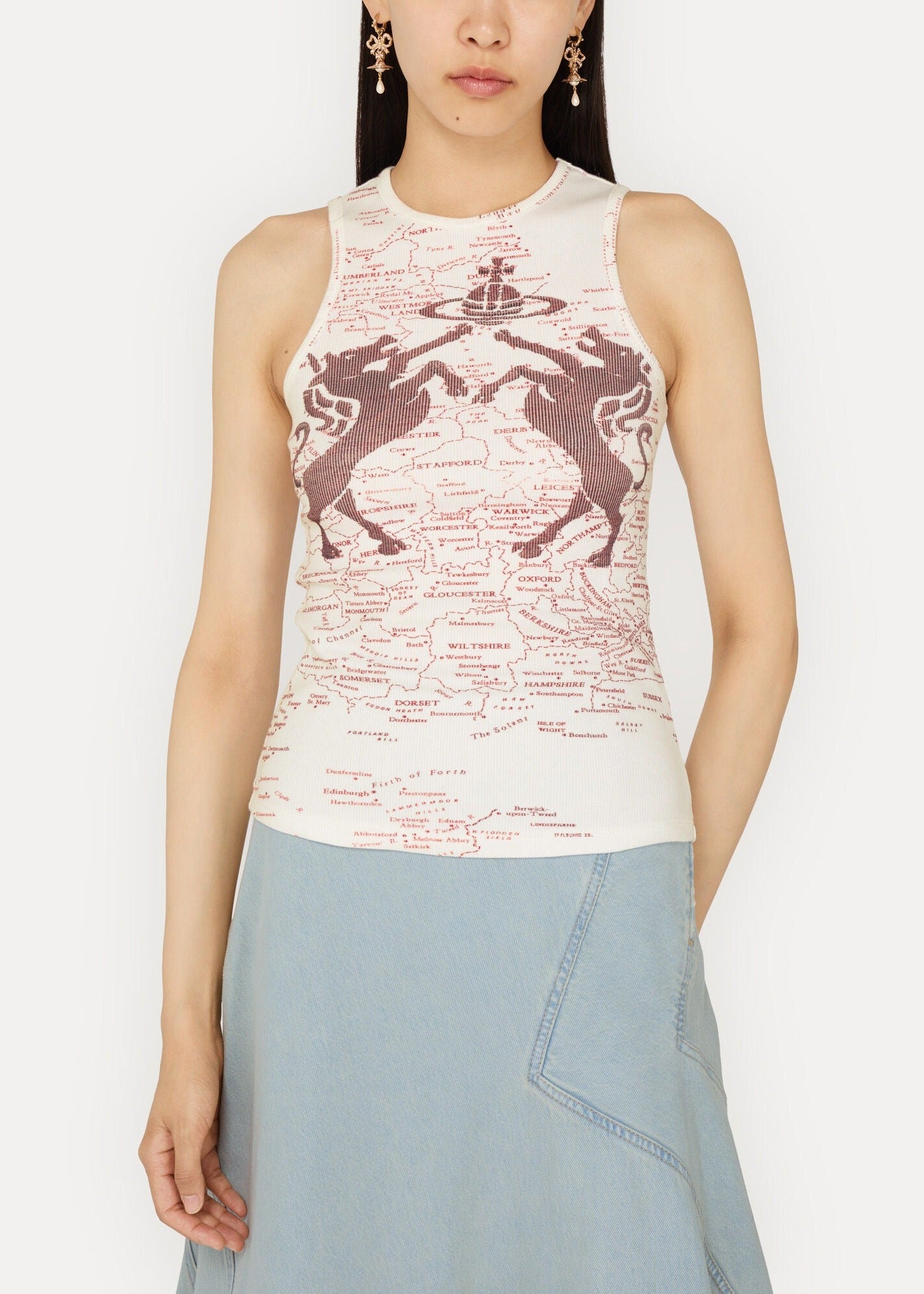 Horses 90s Vest