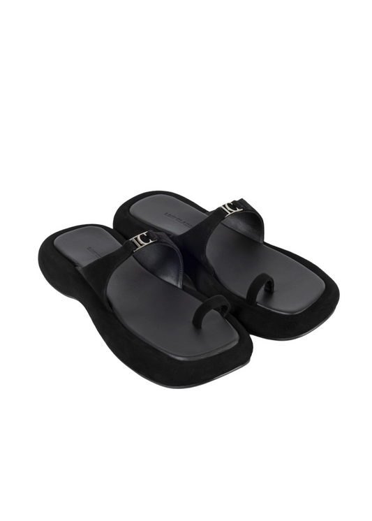 Logo Toe Loop Flip Flop