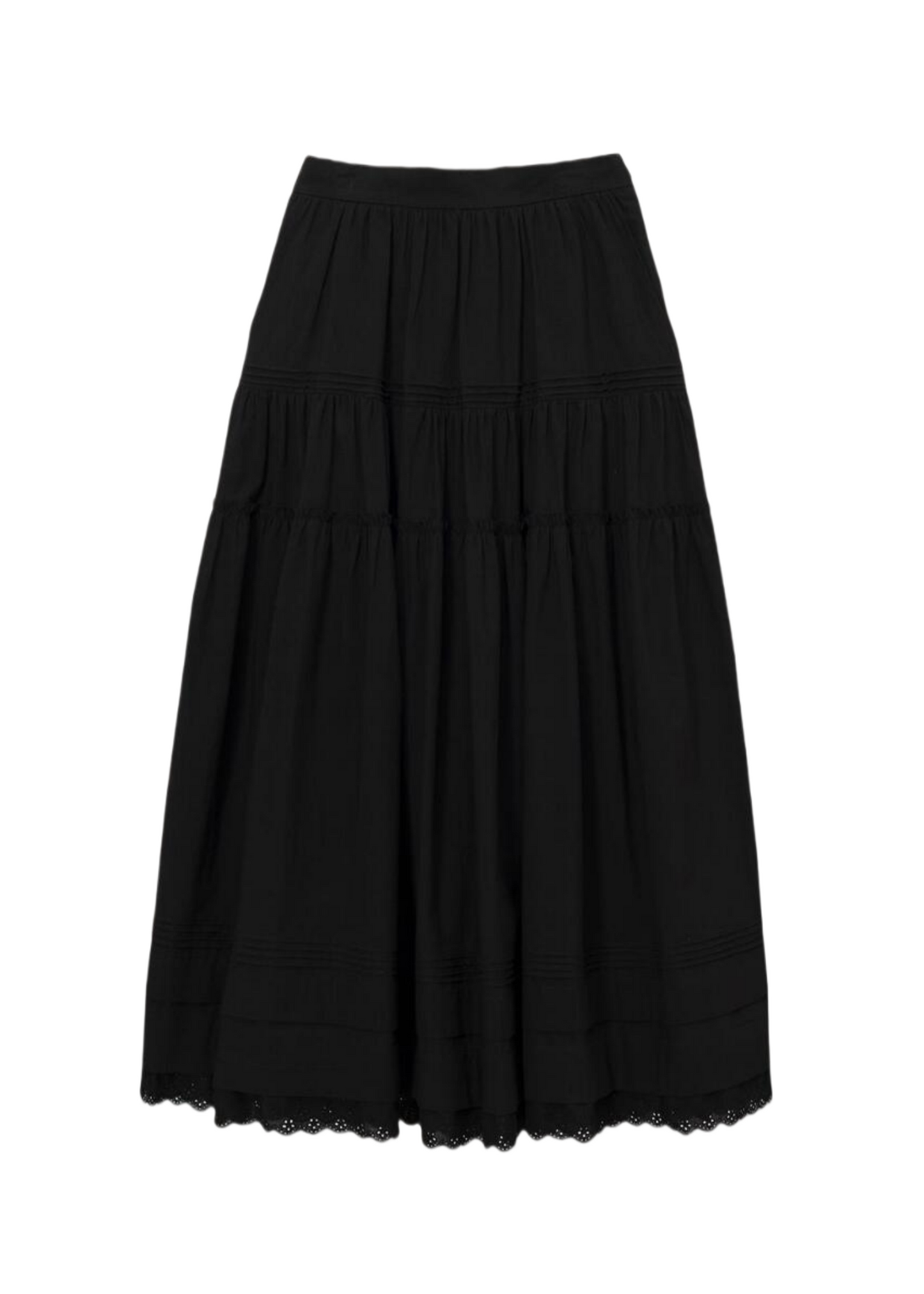 Tiered Full Skirt