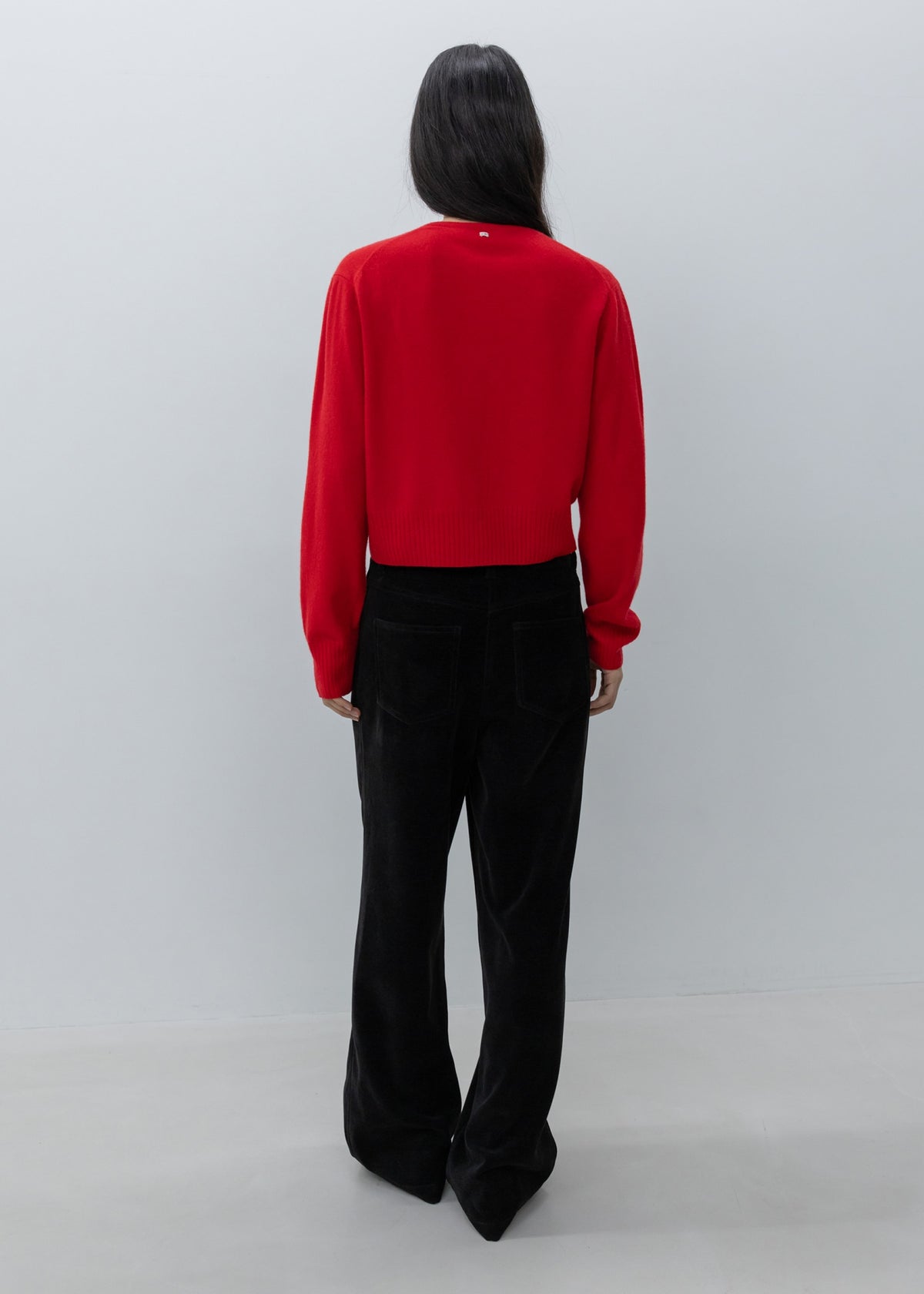 Crop Wool Cardigan