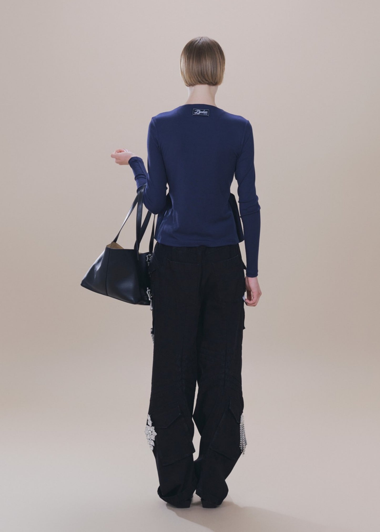 One-big Buckled Pleats Top