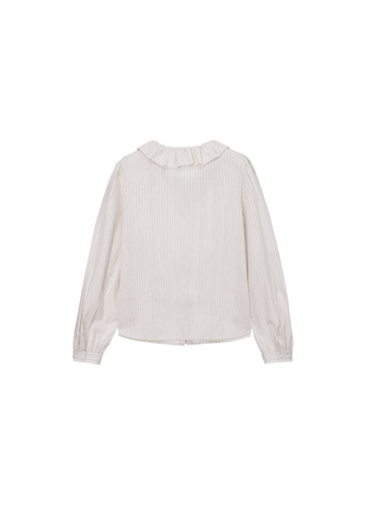Vintage Ruffle Blouse