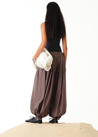 Over Gathered Pants