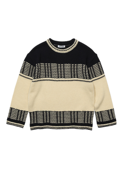 Jacquard Knit Sweater