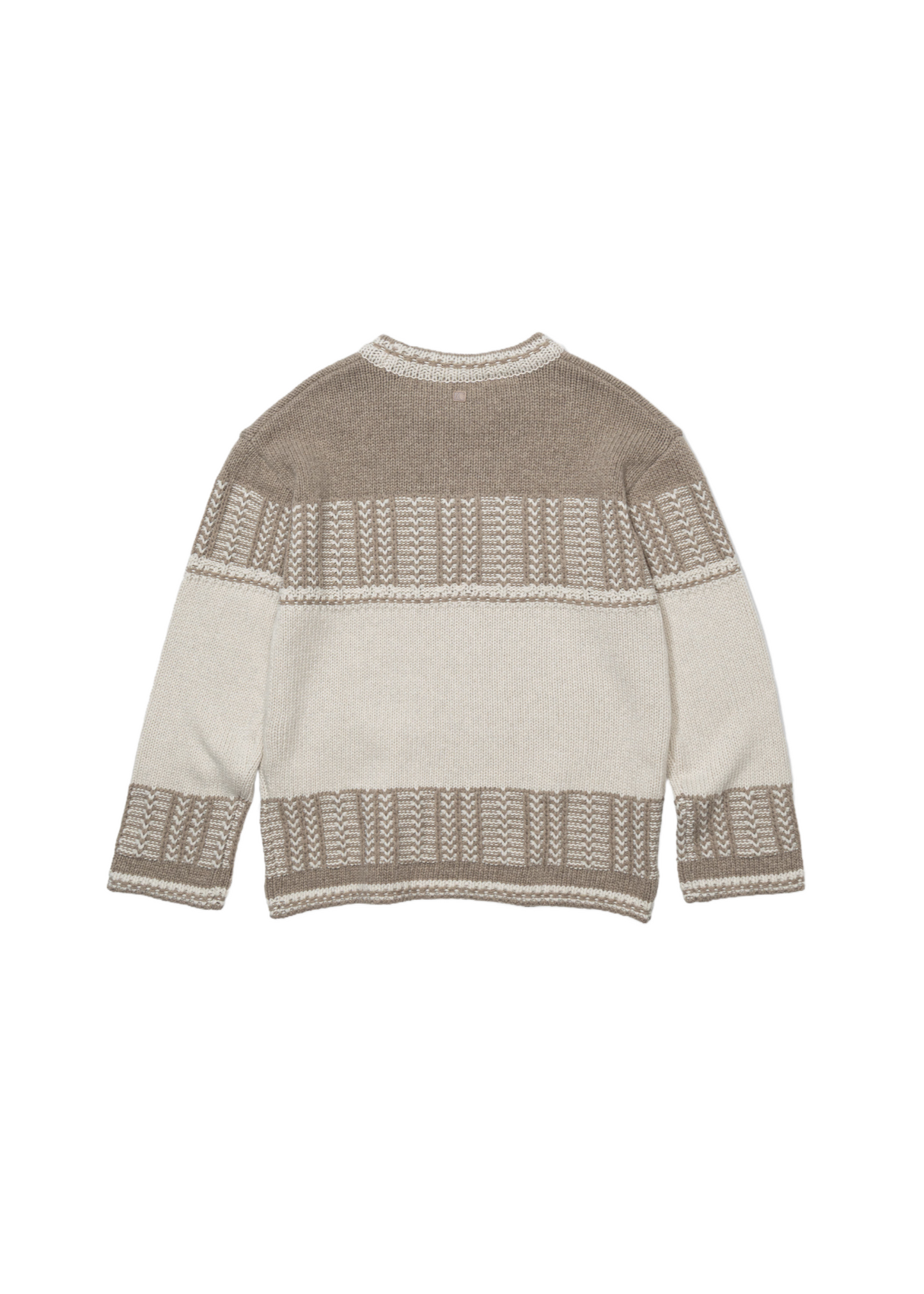 Jacquard Knit Sweater