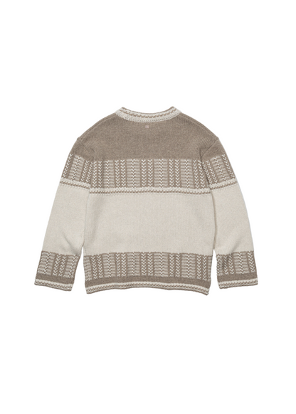 Jacquard Knit Sweater