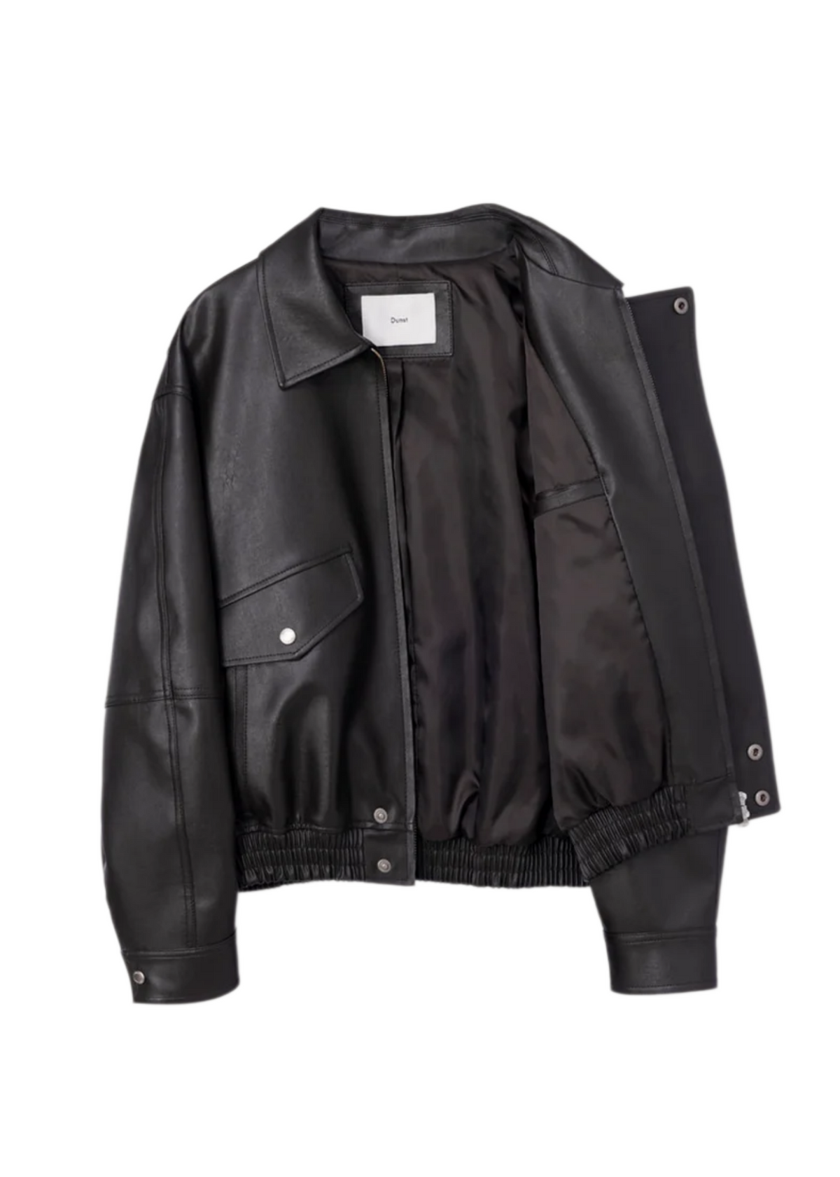 Cropped Alter-leather Blouson