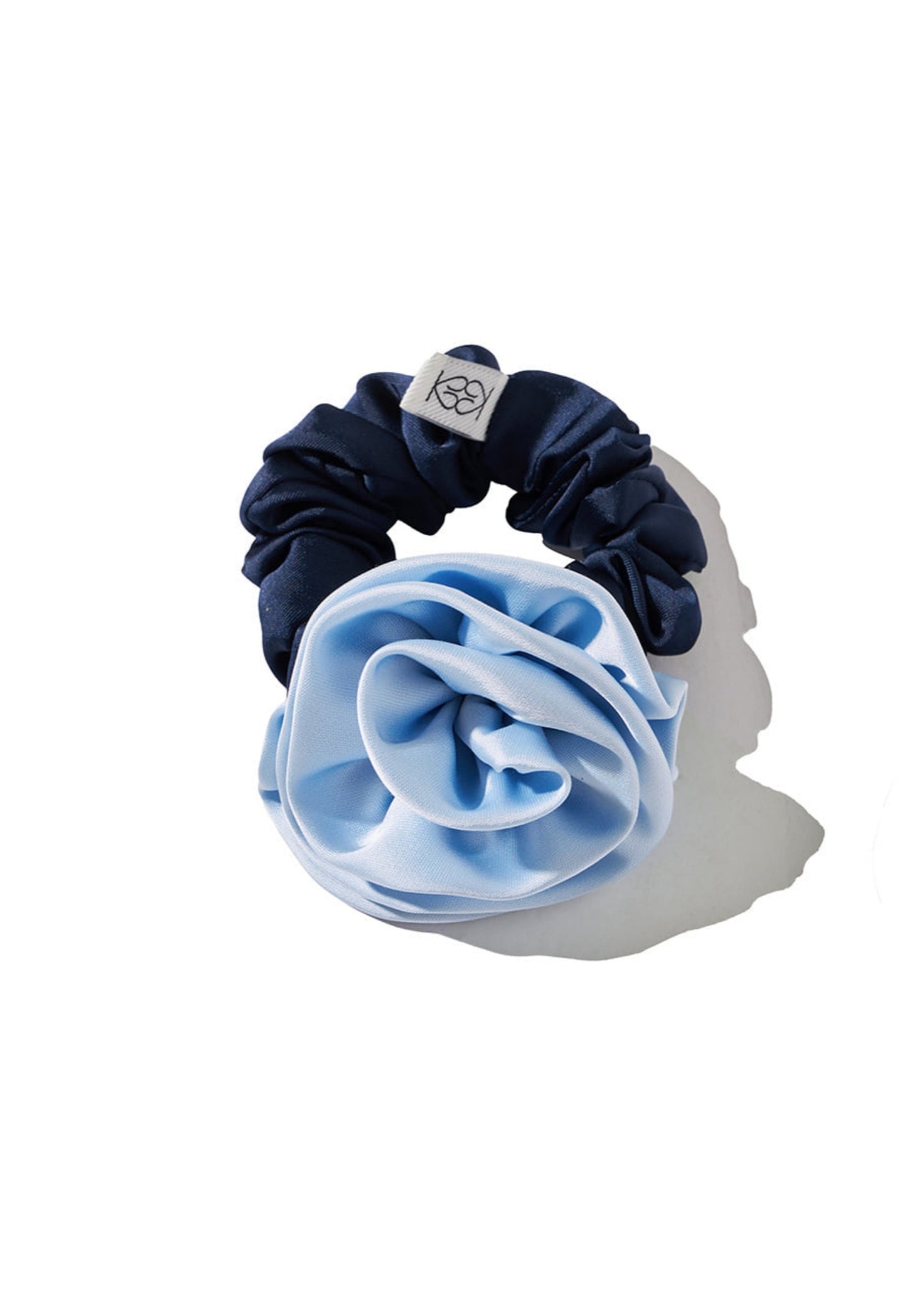 Satin Corsage Scrunchie