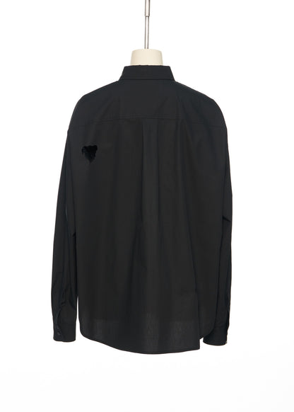 Push-skull Cut-out Detail Shirt