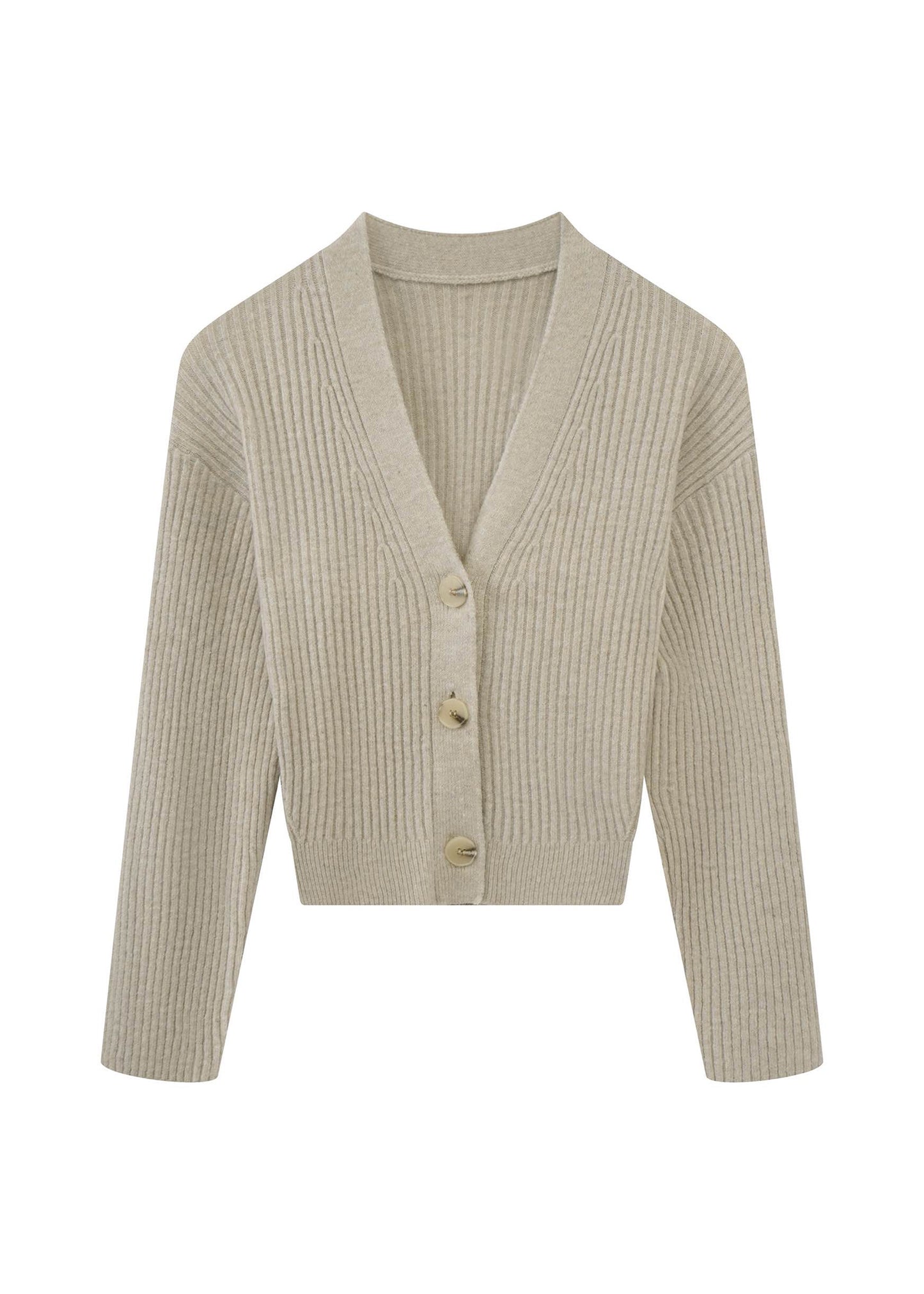 V-neck Knit Cardigan
