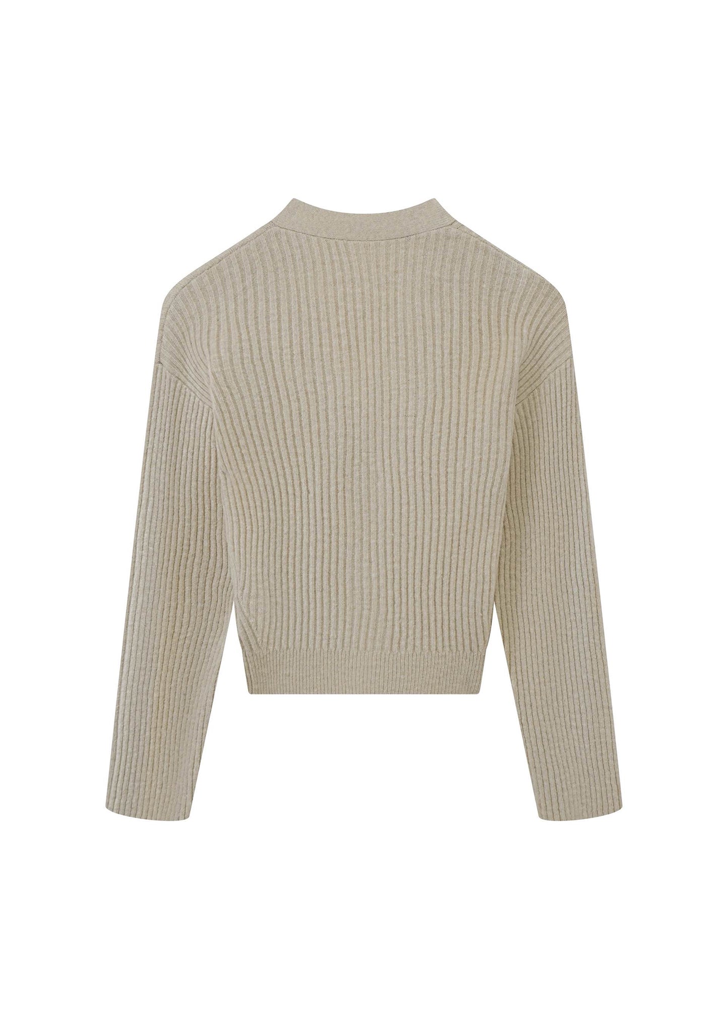 V-neck Knit Cardigan