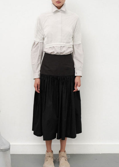 Shirring Culotte Pants