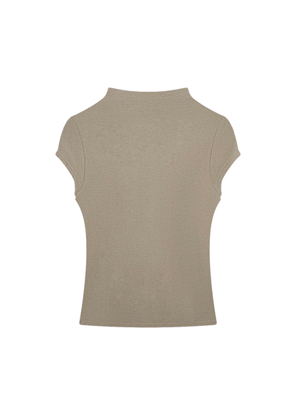 Half Neck Knit Top
