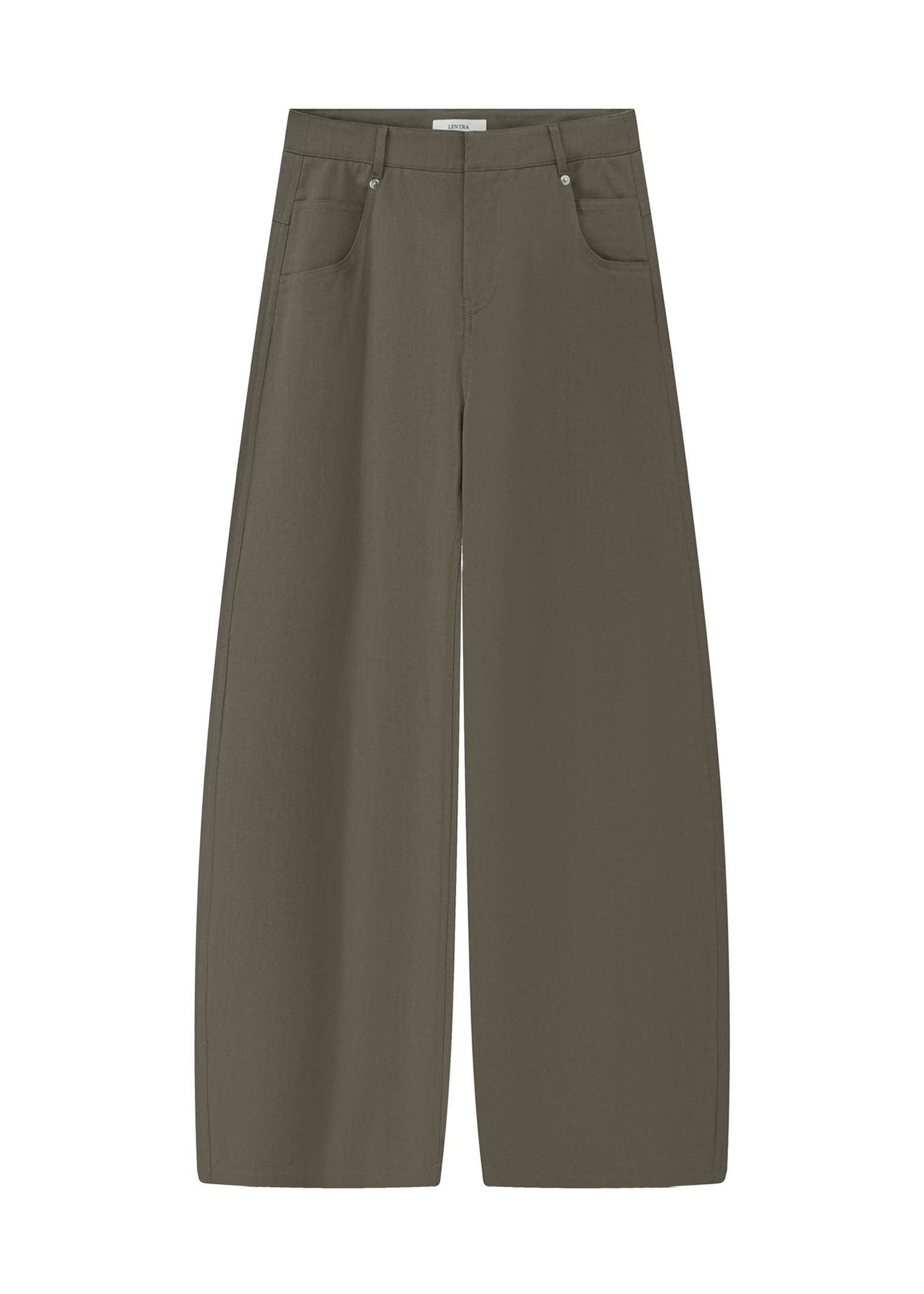 Barrel-leg Wide Pants