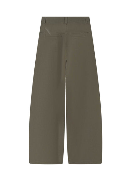 Barrel-leg Wide Pants
