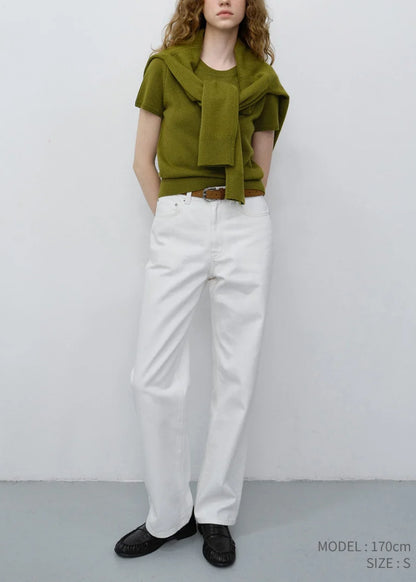 Half Sleeve Knit Top