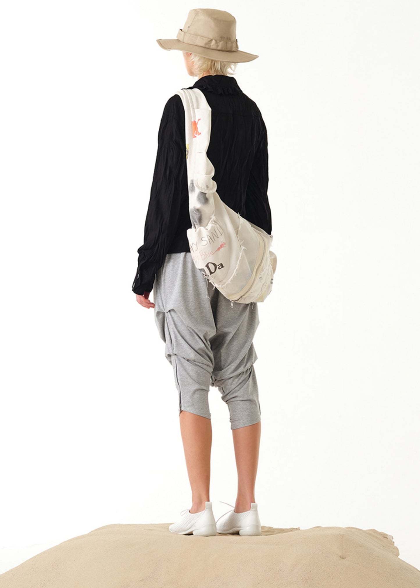 Slit Crinkled Jacket
