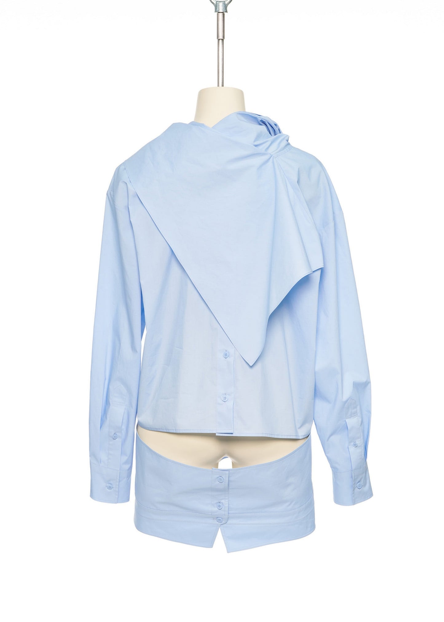 Collar Up Side Down Shirt