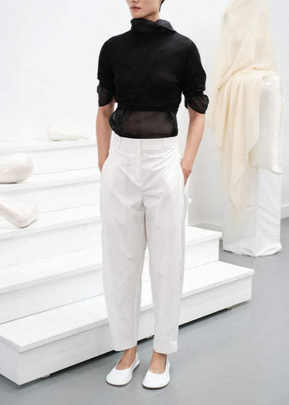 Knotted Collar Top