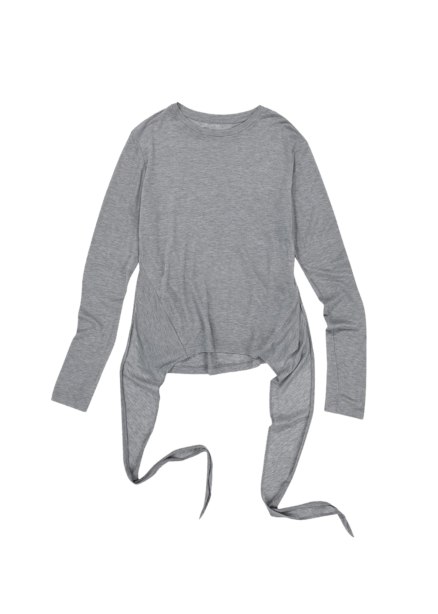 Knot-tie Round T-shirt