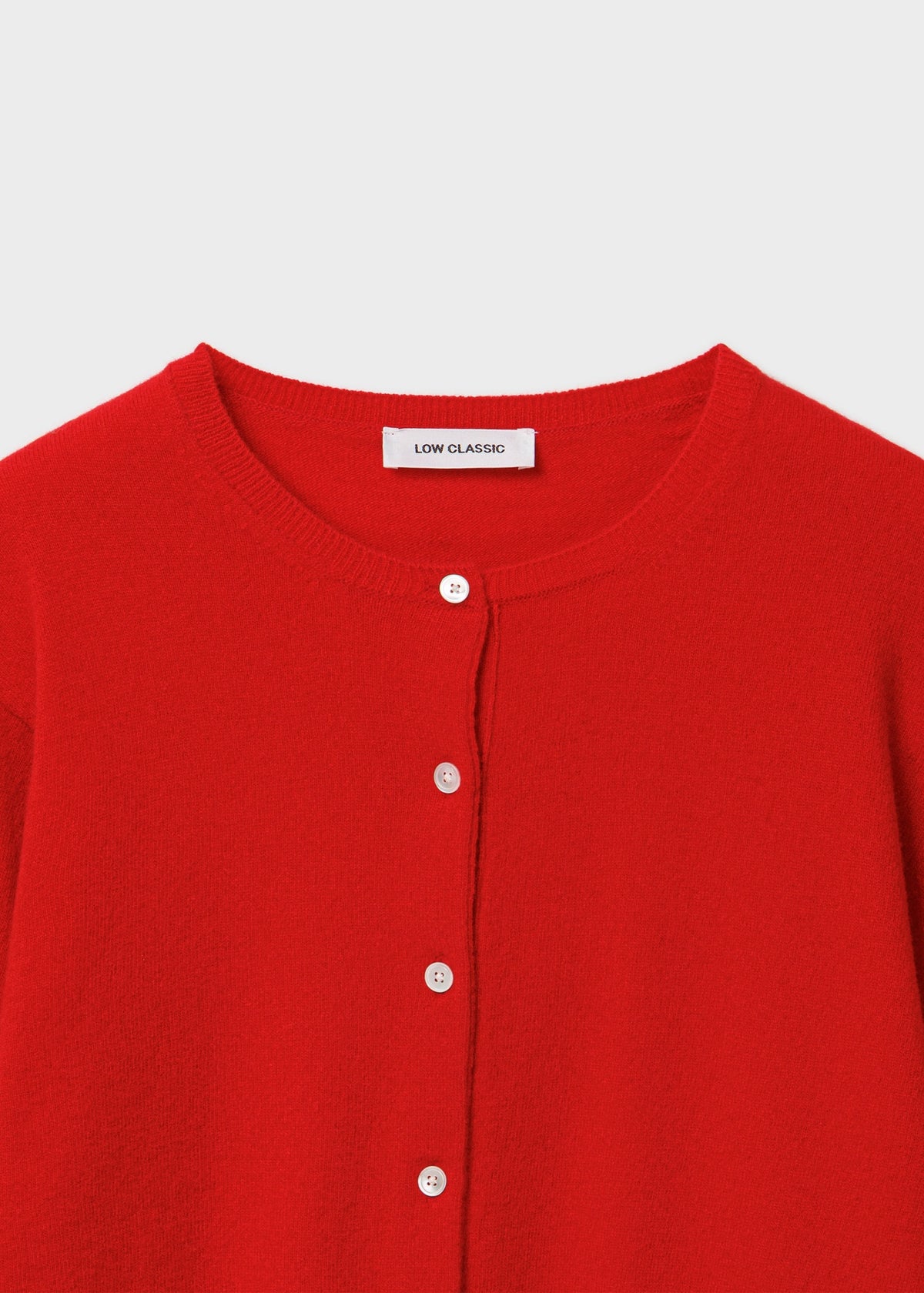 Crop Wool Cardigan