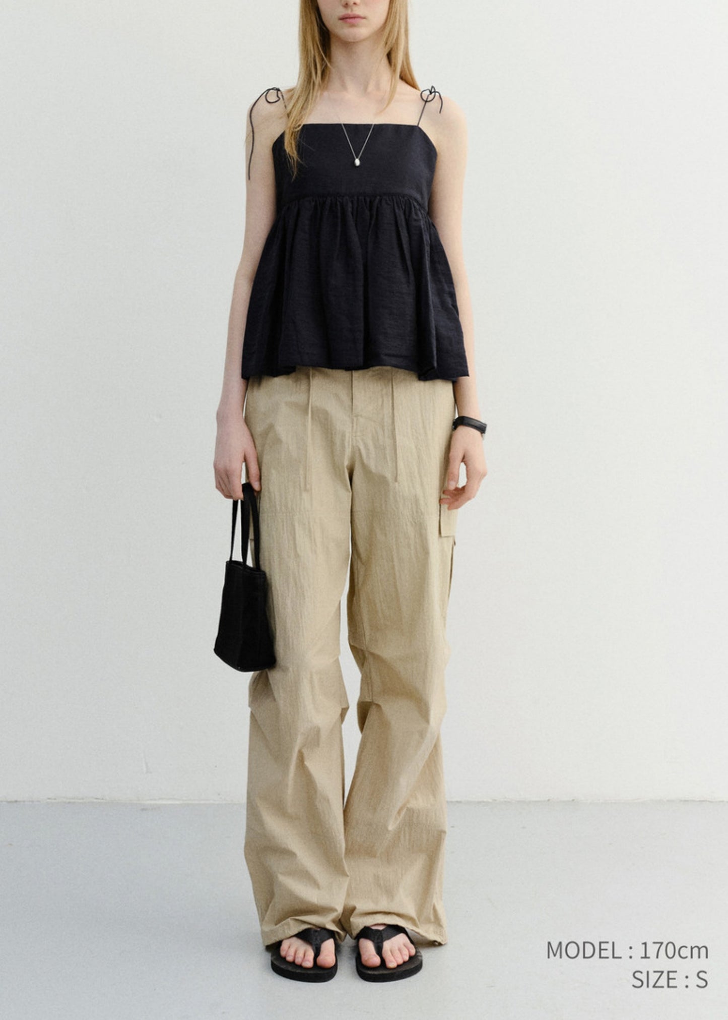 Flared Bustier Blouse