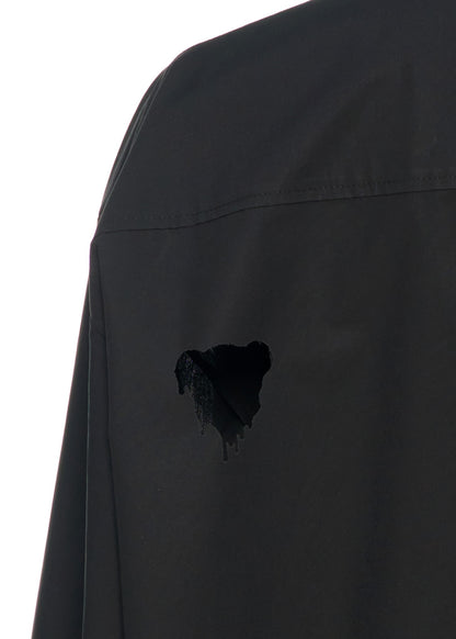 Push-skull Cut-out Detail Shirt