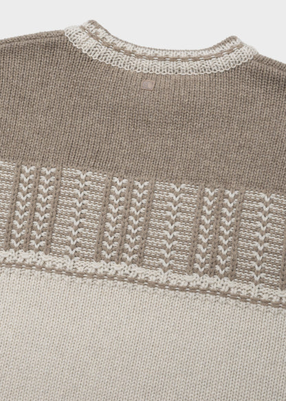 Jacquard Knit Sweater