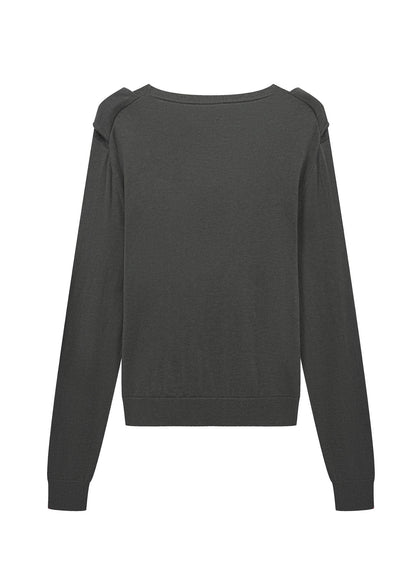 Wrapped Knit Top