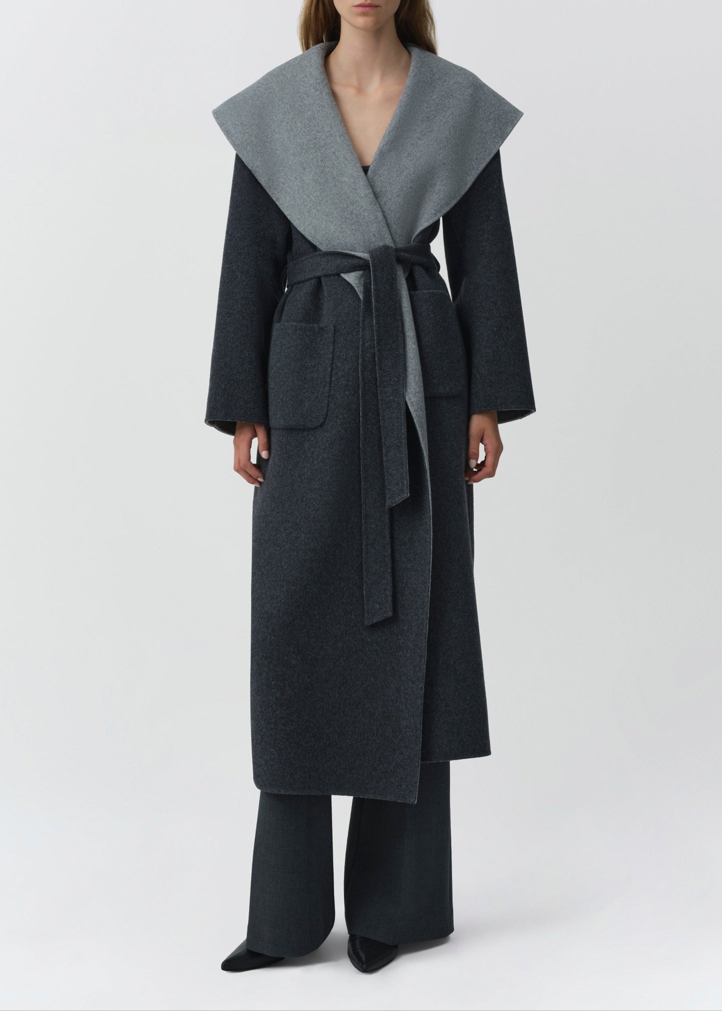 Allura Reversible Belted Coat