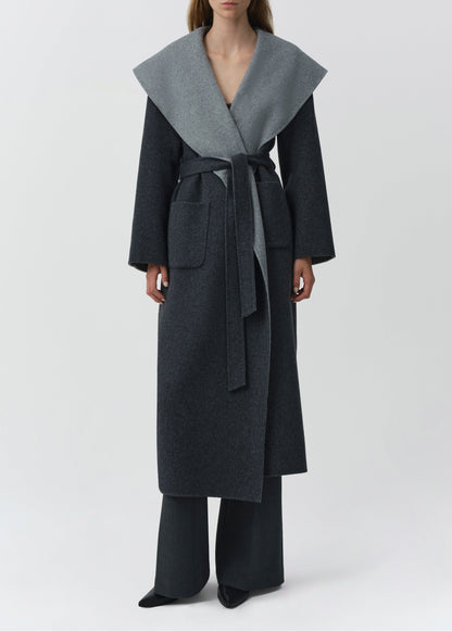 Allura Reversible Belted Coat
