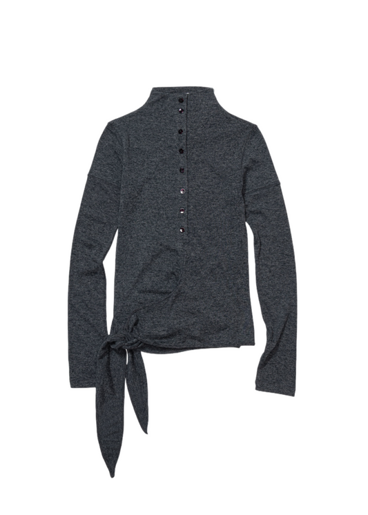 Button Up Wrap T-shirt