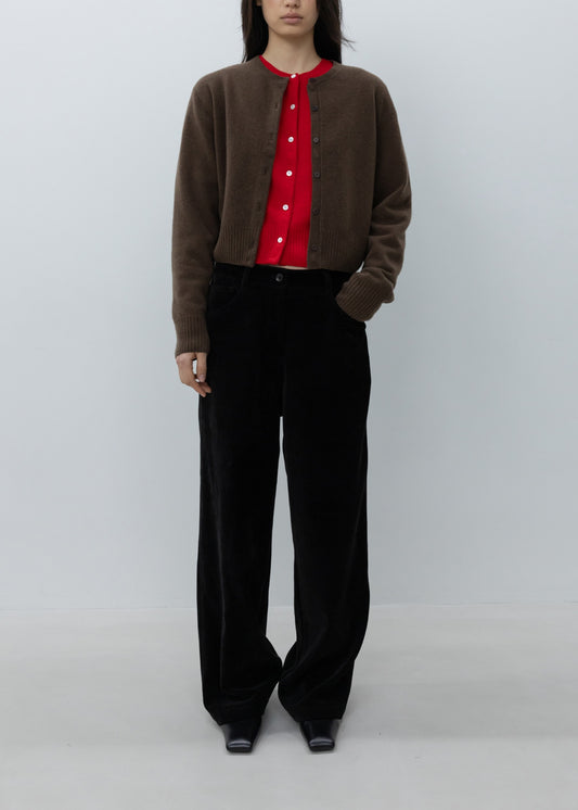Crop Wool Cardigan