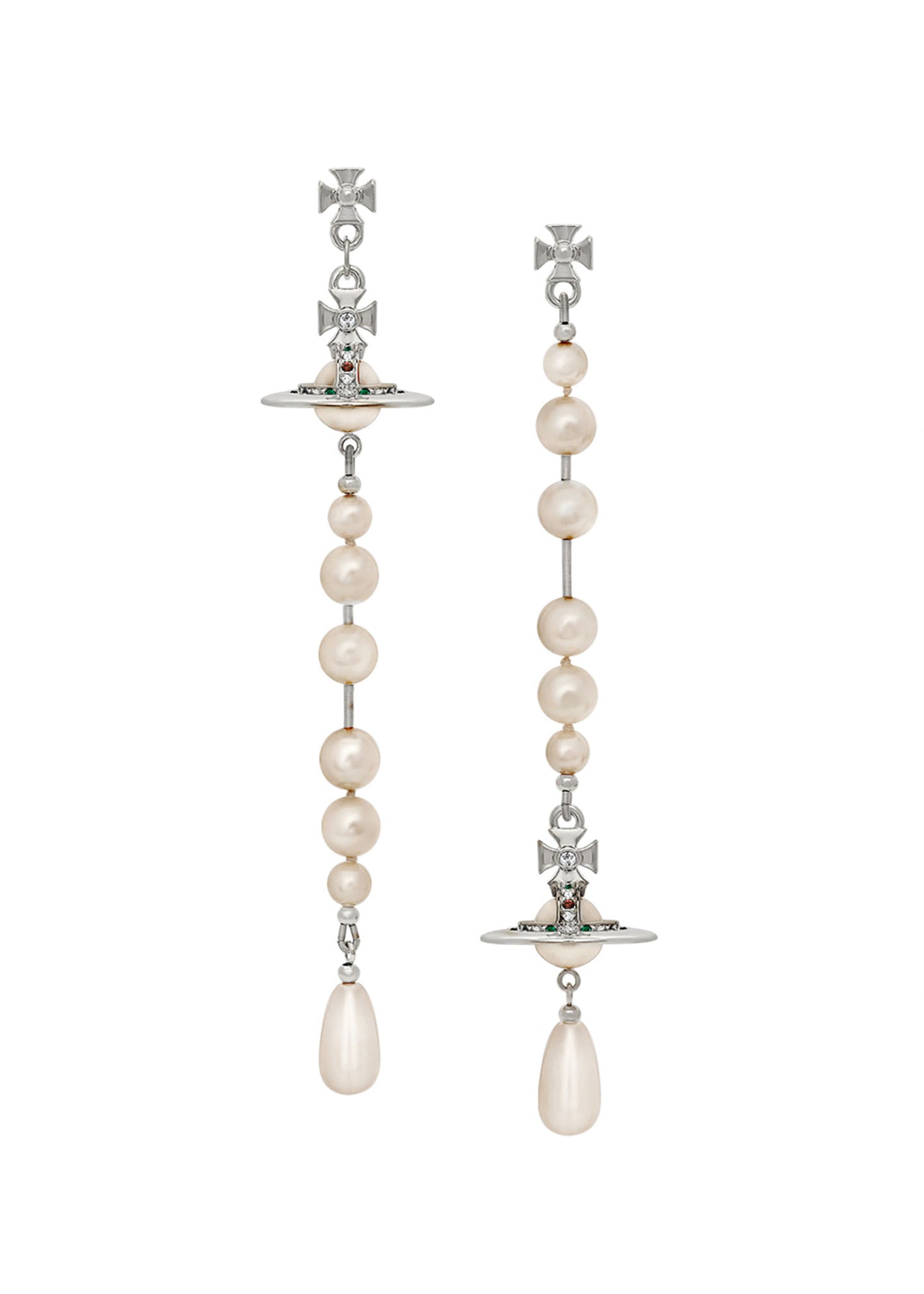 Broken Pearl Earrings