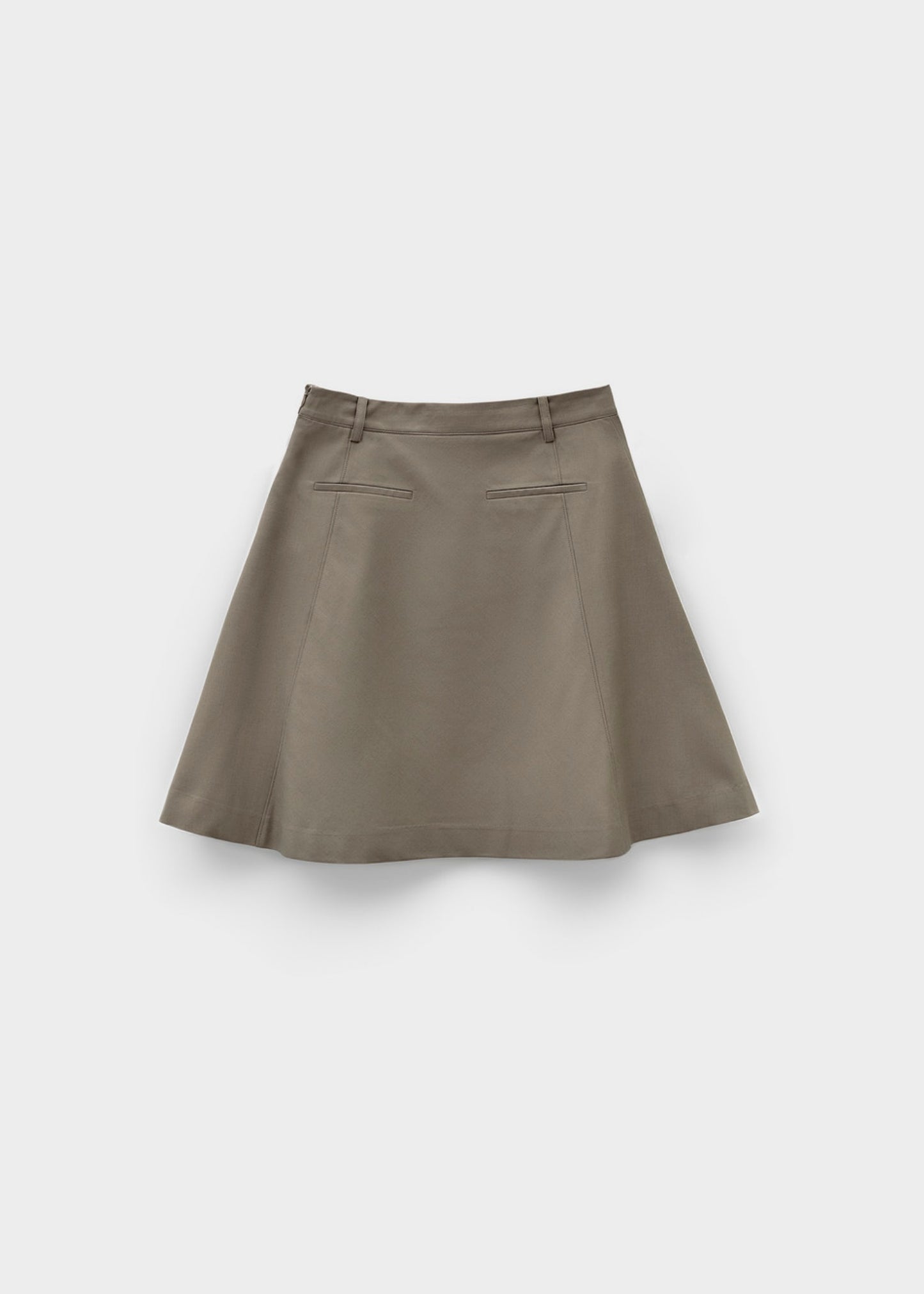 Flared Midi Skirt