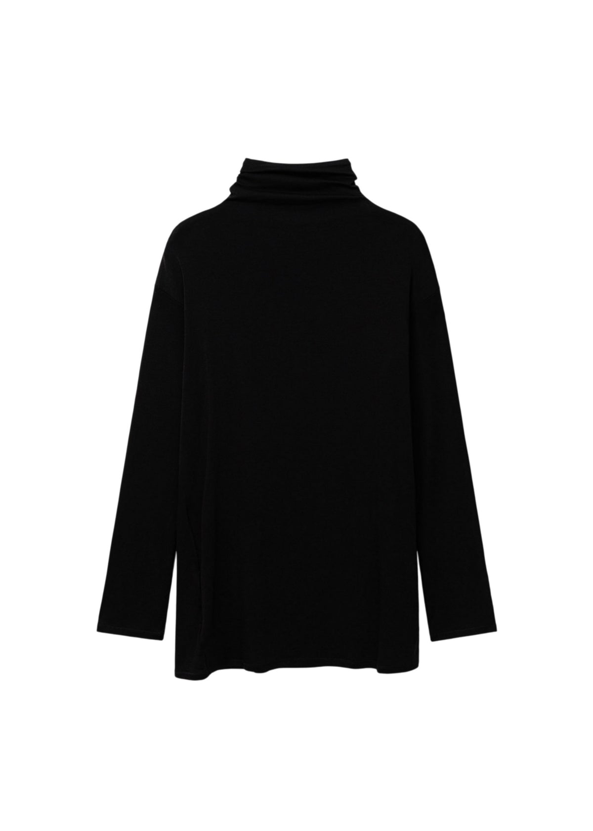 High-neck Wool Jersey Top
