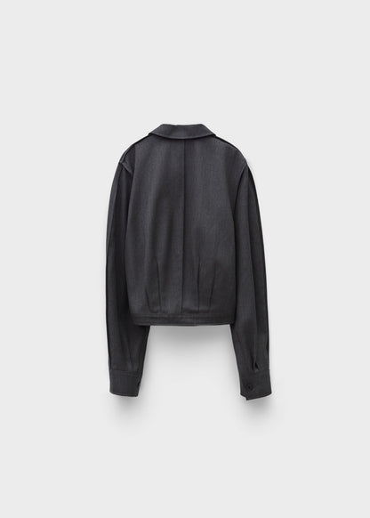 Pinched Shirt Jacket