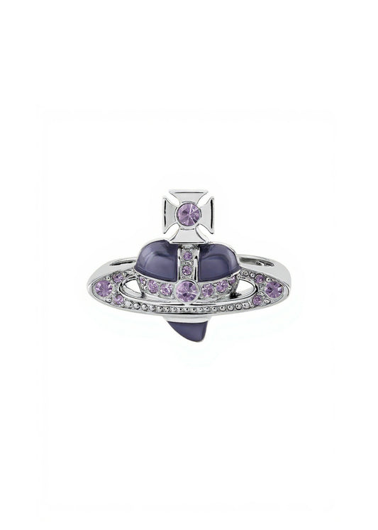 Diamante Heart Ring