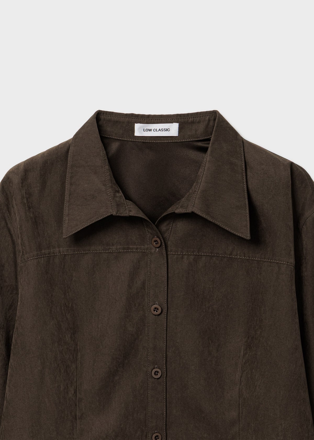 Peached Slim Fit Shirt