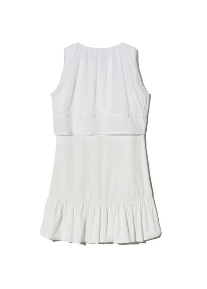 Sheer Layered Mini Dress