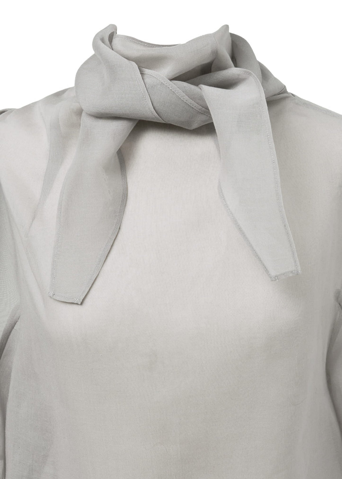 Knotted Collar Top